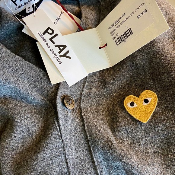 COMME DES GARCONS PLAY Cardigan - Picture 5 of 6